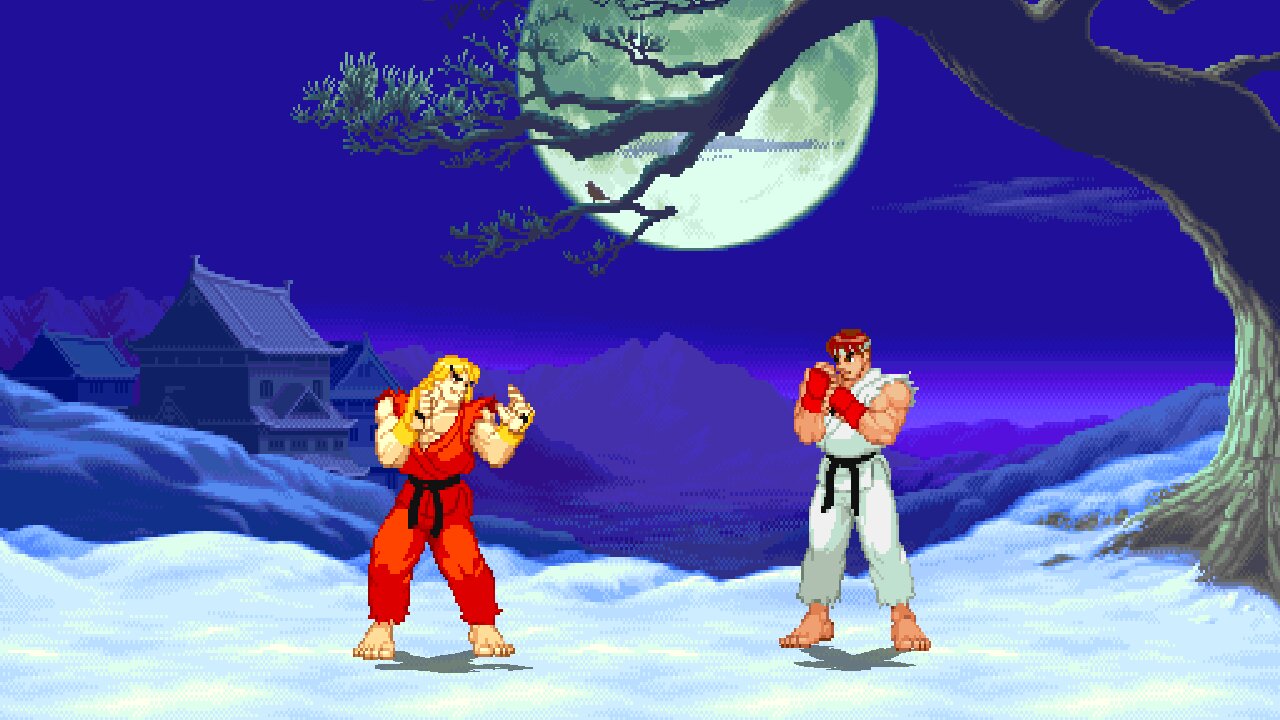 [MUGEN] SFA 2 - Suzakujo (Winter)
