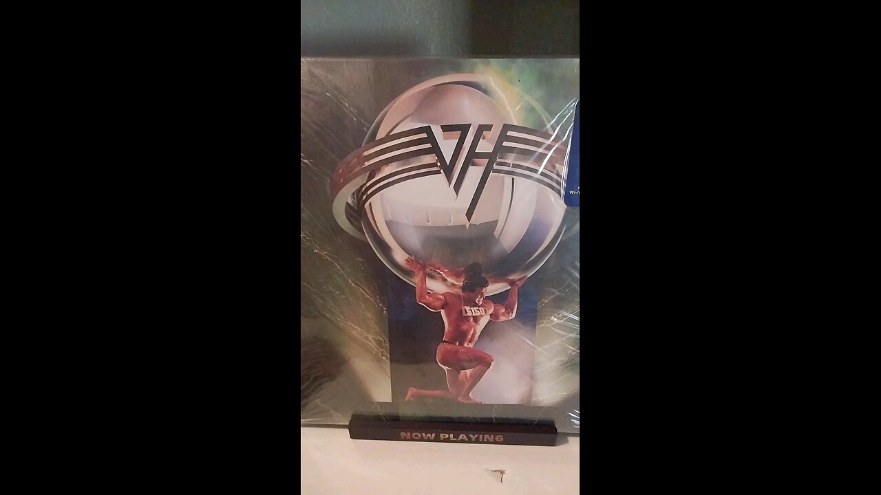 TRUMP VINYL SHOW Sealed Copy of 1986 Van Halen Copy of 5150 from Van Halen #Trump #Maga #vanhalen ##vinylrecords