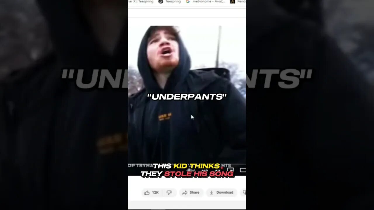 THIS KID GOT HIS SONG STOLEN... #viral #shorts