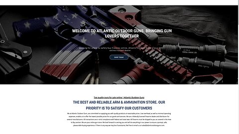 Is Atlantic outdoor guns.com legit or a scam?