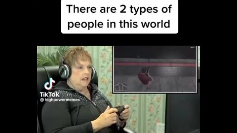 there is two types of people in the world