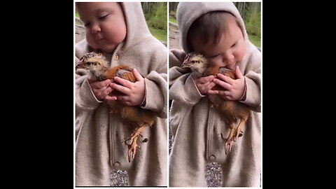 Cute Baby🥰🥰🥰So Cute Please Follow me