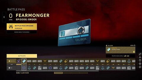 Caliber Fearmonger Battle Pass Emotes , Finishers and Camos - Brazilian BOPE unit