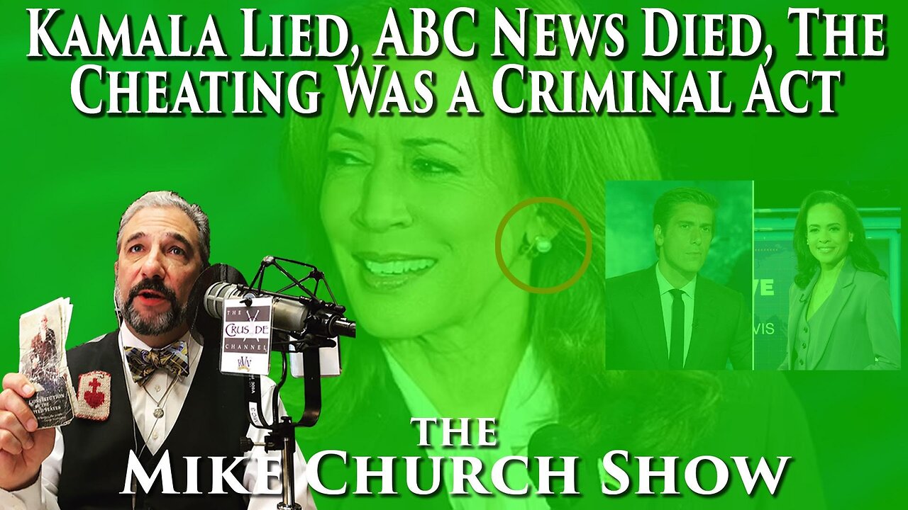 Kamala Lied, ABC News Died, The Cheating Was A Criminal Act