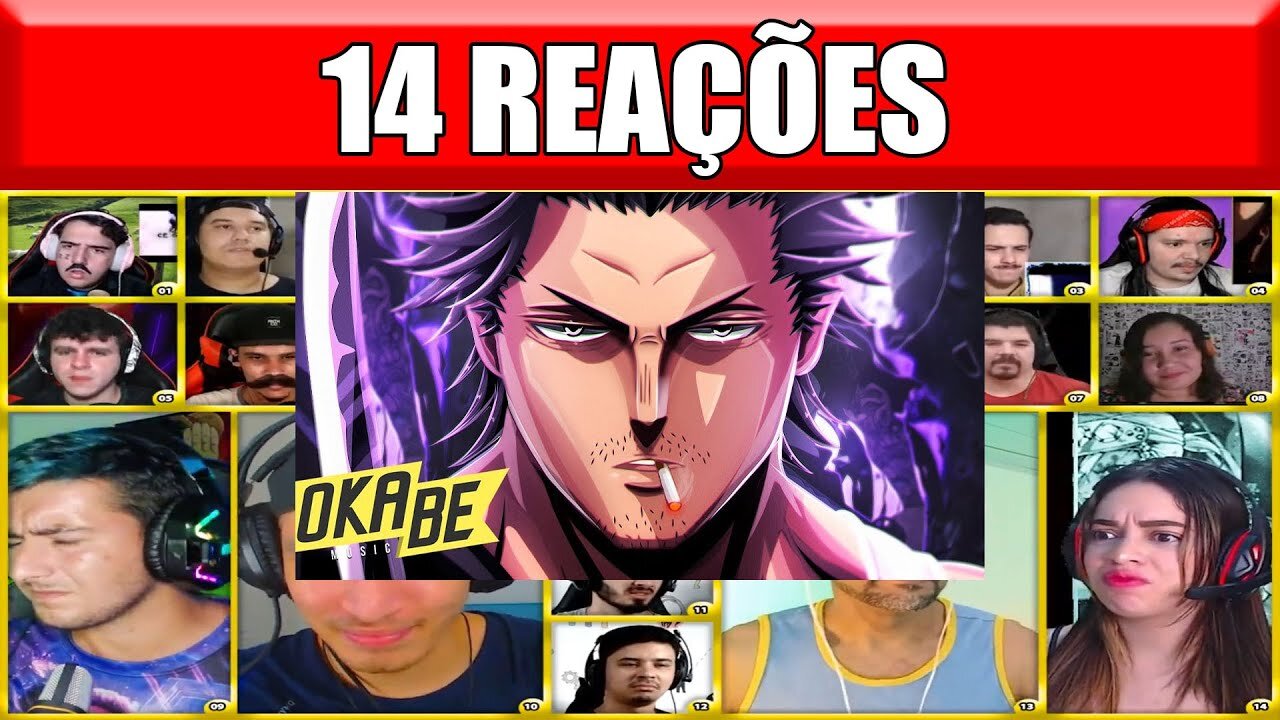 MULT REACT Yami Sukehiro (Black Clover) - Deus Da Destruição Okabe
