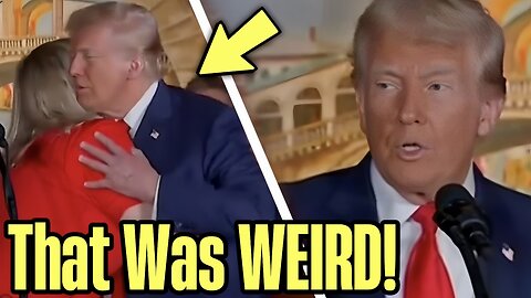 Trump LOSES ALL Control As Speech Gets WEIRD Quick!