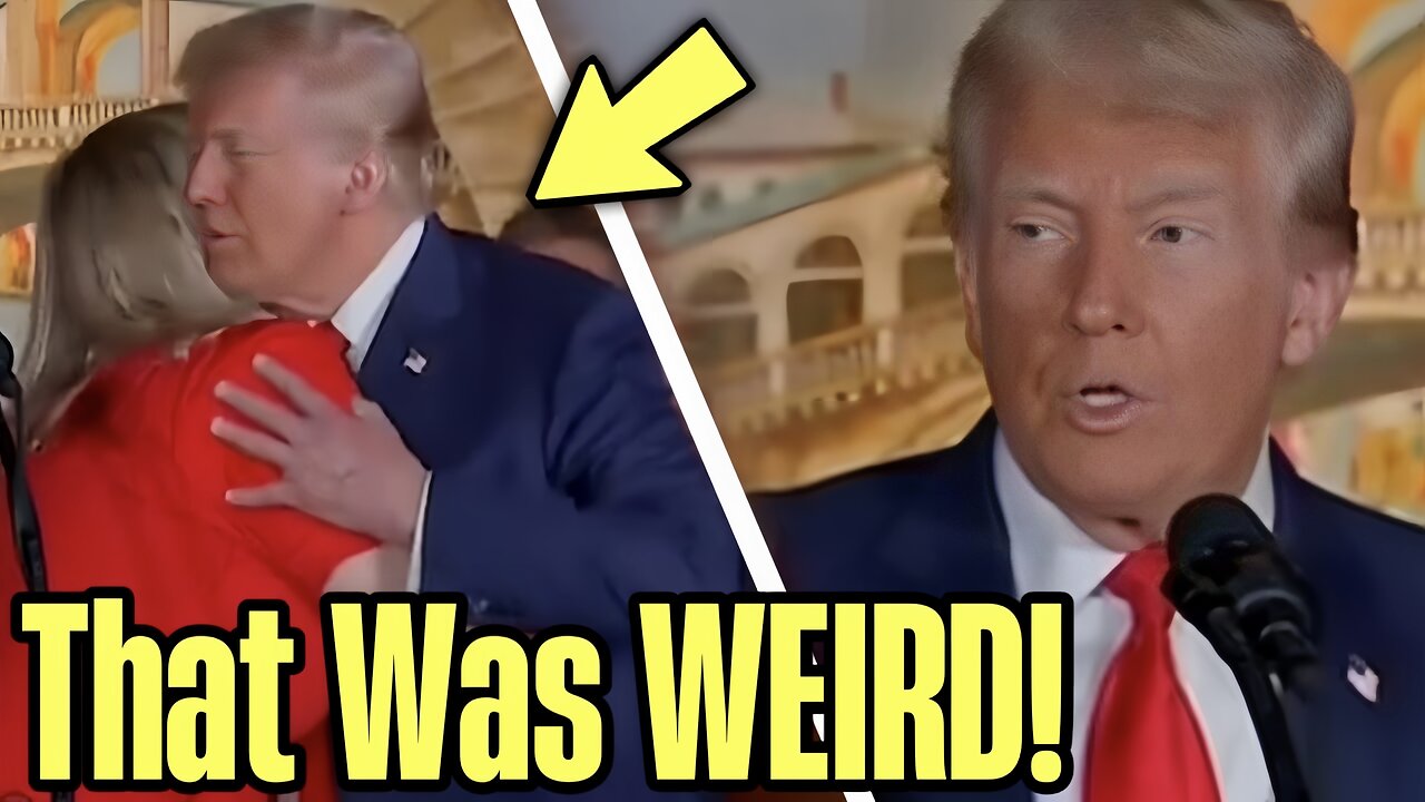 Trump LOSES ALL Control As Speech Gets WEIRD Quick!