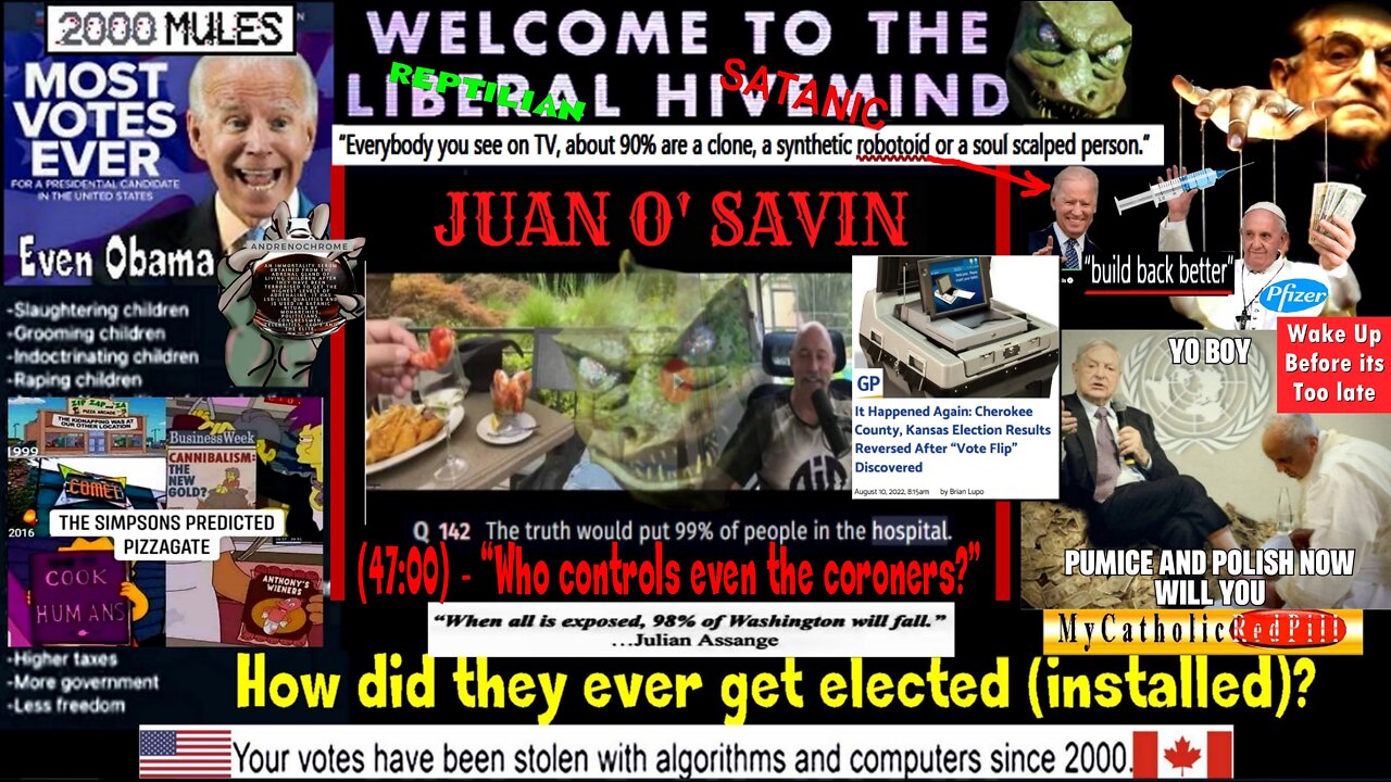Juan O Savin weaves the whole picture behind Trumps FBI raid. Gitmo televised coming!