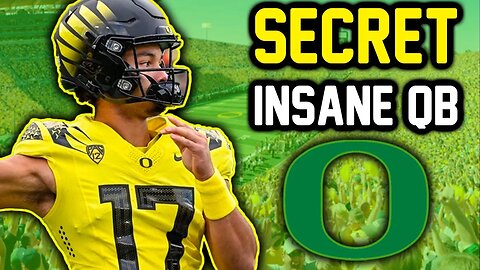 OREGON Has AN INSANE BACKUP QB...