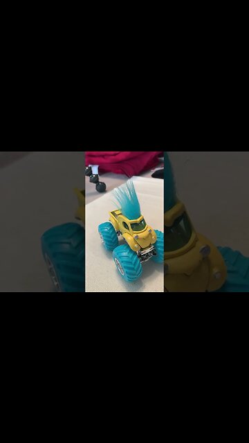 GOOD LUCK TROLLS - Hot Wheels Monster Trucks - #shorts
