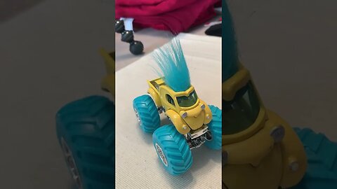 GOOD LUCK TROLLS - Hot Wheels Monster Trucks - #shorts