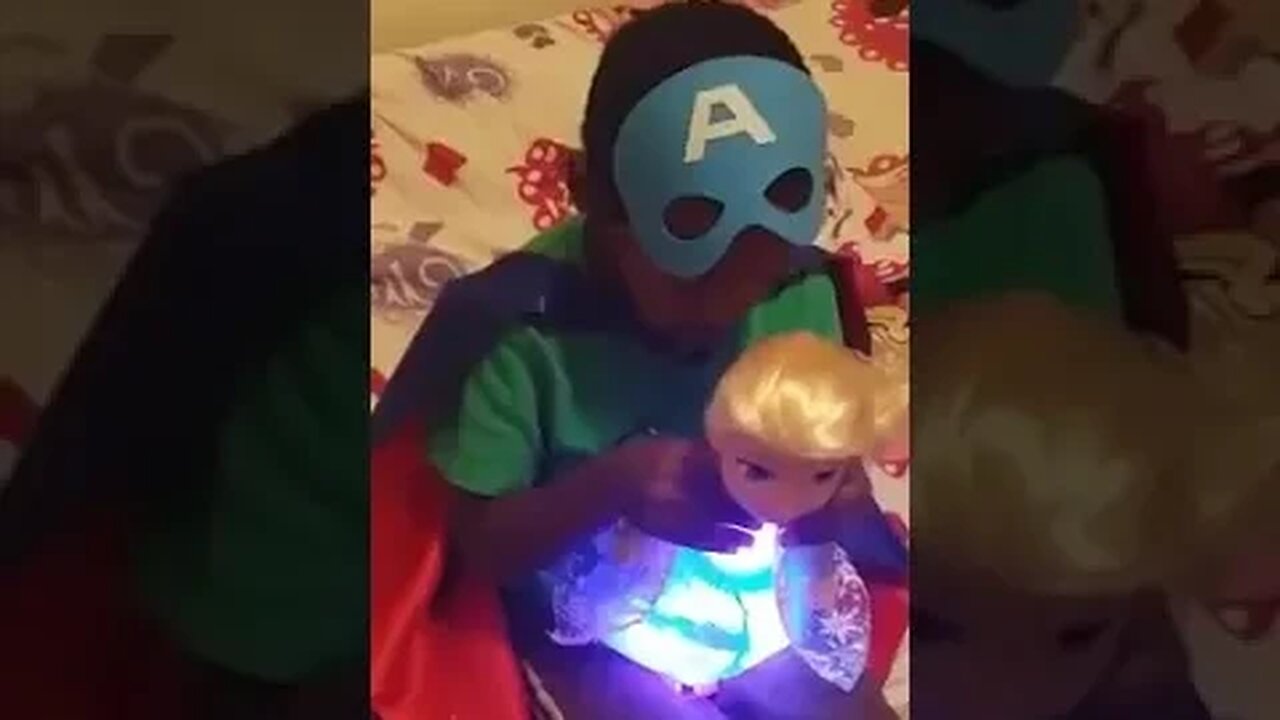 TJ Sings "Let it Go" with the Doll