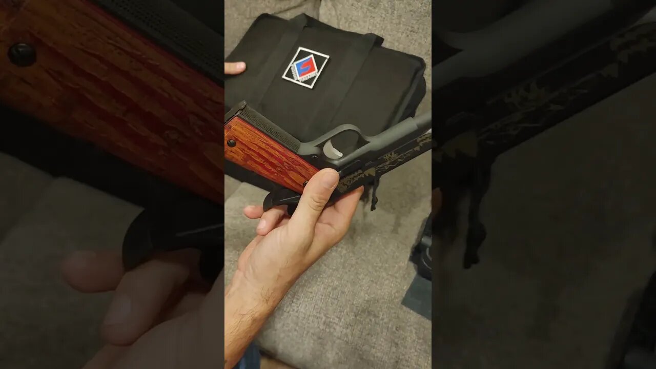 Its a 1911.....for Bears? by bears? i dunno #education #guns #gunroom #czguns