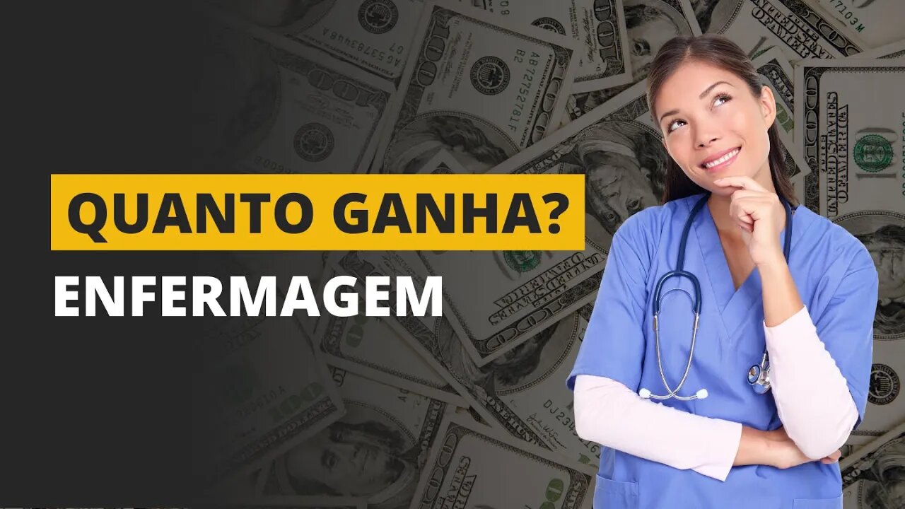 QUANTO GANHA UM ENFERMEIRO NOS ESTADOS UNIDOS?