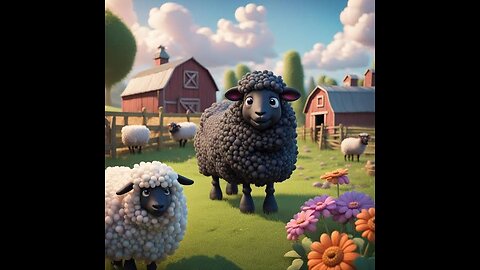 BAA BAA Black Sheep Nursery Rhyme