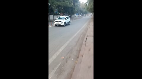 University of Delhi road near Vidhan sabha
