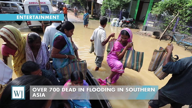 Over 700 Dead In Flooding In Southern Asia