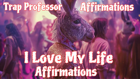 I Love My Life Affirmations Interactive Visualizer Loop