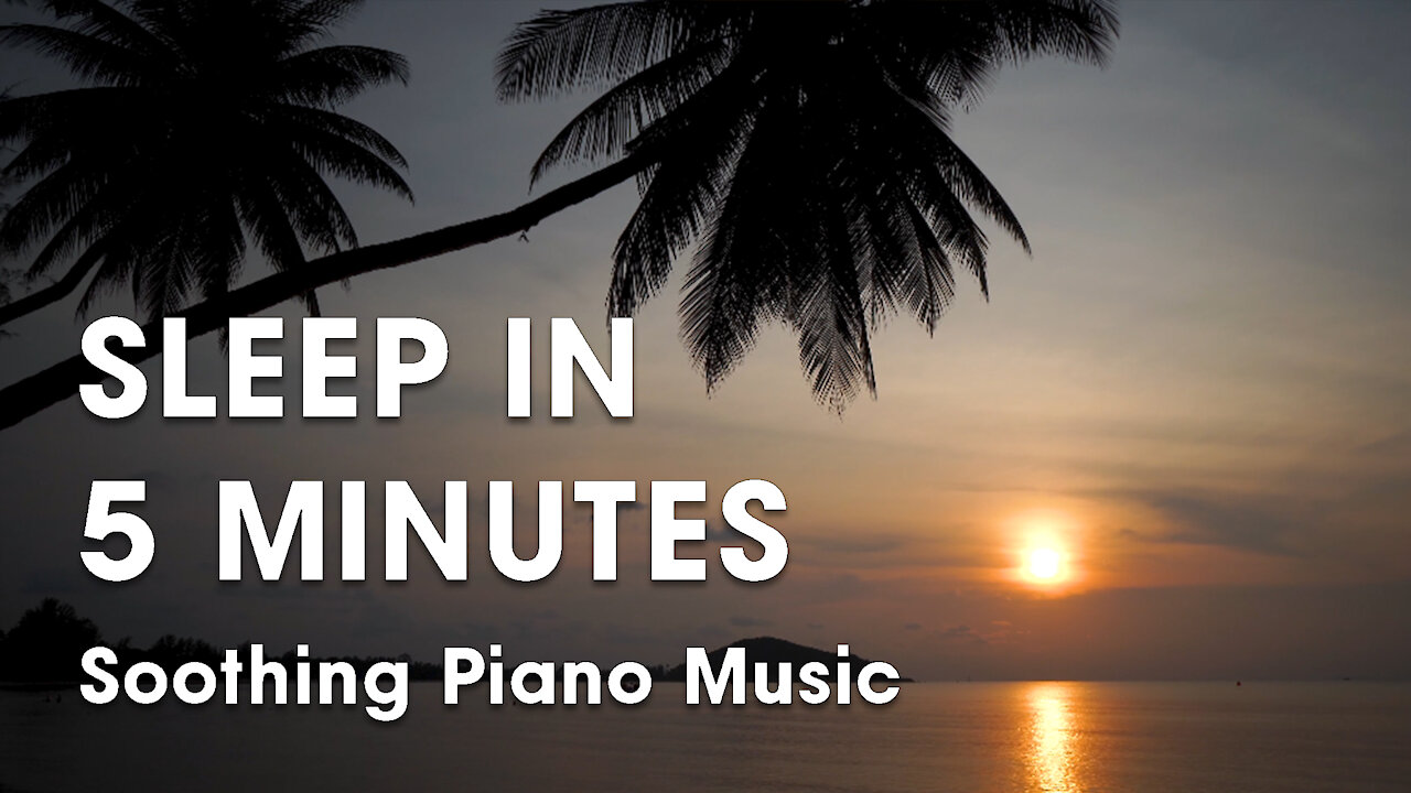 30 Minutes of Relaxation Piano Music For Sleeping | Live Ocean Background