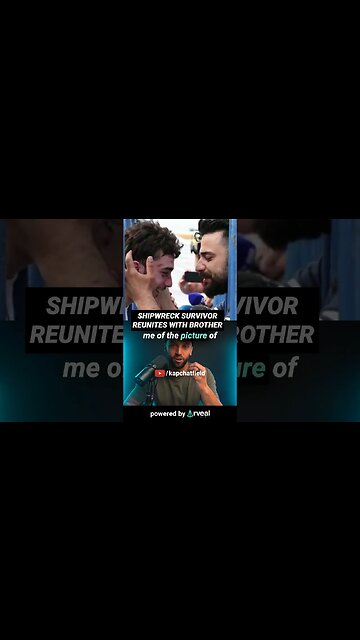 Shipwreck SURVIVOR reunites with brother 🤯 #jesus #bible #god #holyspirit #christianity