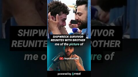 Shipwreck SURVIVOR reunites with brother 🤯 #jesus #bible #god #holyspirit #christianity