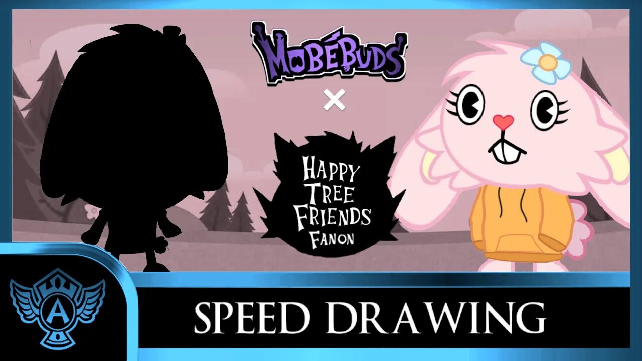 Speed Drawing: Happy Tree Friends Fanon - Sunny | Mobebuds Style