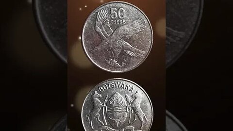 Botswana 50 Thebe 1991. #shorts #viral #coinnotesz