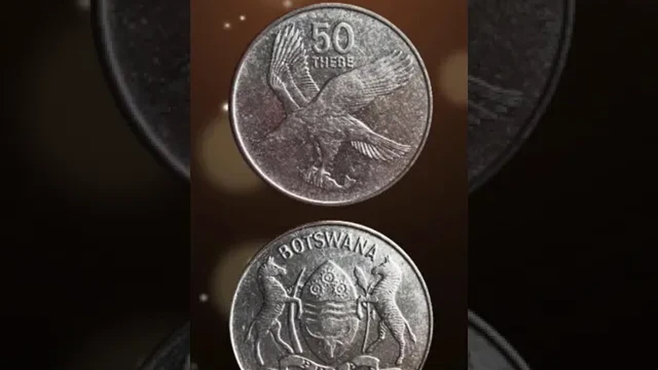 Botswana 50 Thebe 1991. #shorts #viral #coinnotesz