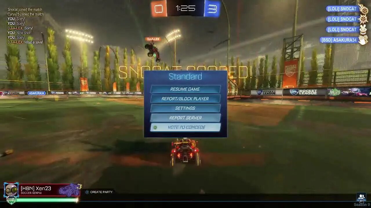 Rocket League Tourney with GE