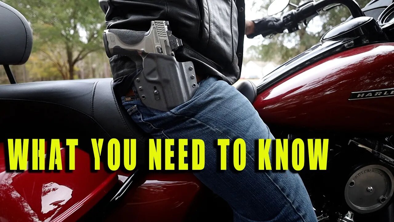 The Best Way To Conceal Carry On A Motorcycle