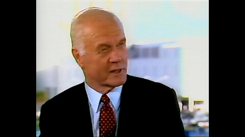September 29, 1988 - U.S. Senator John Glenn Before the Launch of Space Shuttle Discovery