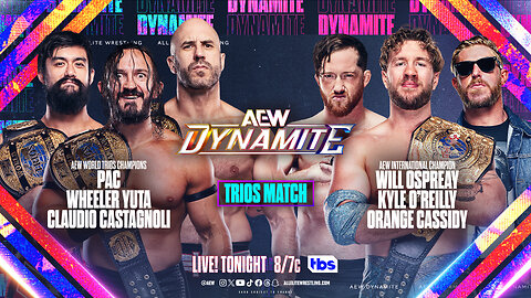 BCC and PAC Win Six-Man Tag Match, Chaos Erupts Post-Match! #shorts