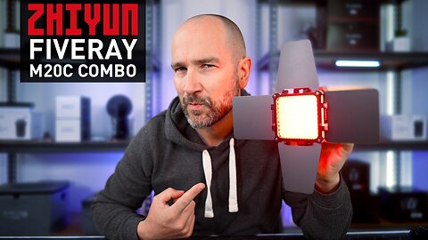 ZHIYUN Fiveray M20C Combo Light Review & Tutorial