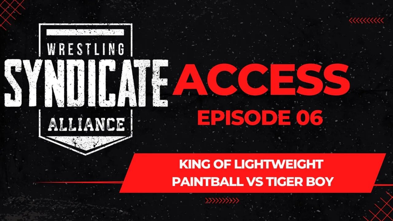 SWA Access 06 | King Of The Lightweights: Paintball vs Tiger Boy | WWE2K22