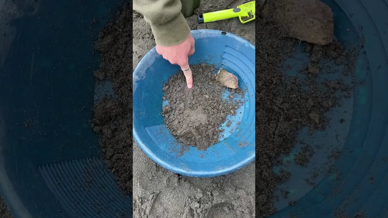 Gold prospecting a bedrock deposit