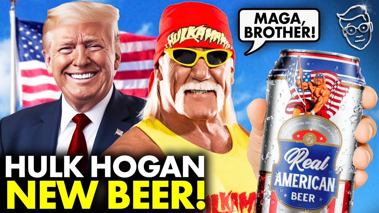Hulk Hogan Launches ‘Real American Beer’, Trump ENDORSES 🇺🇸🍺 | ‘Bud Light is DOOMED!’
