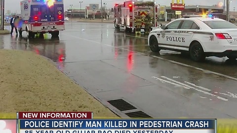 Police ID man killed in auto-ped crash
