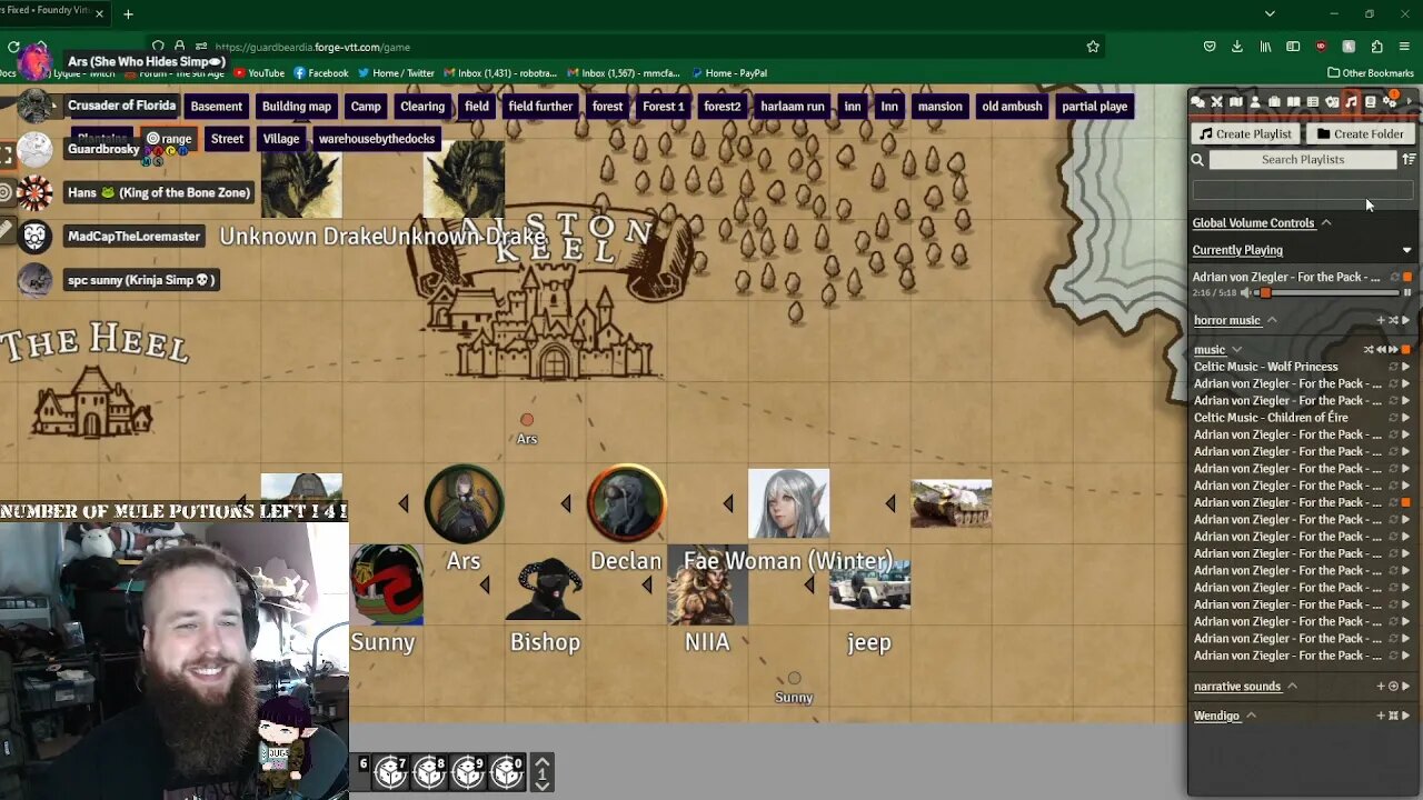 Veil Rider RPG Night: Cased in Clay