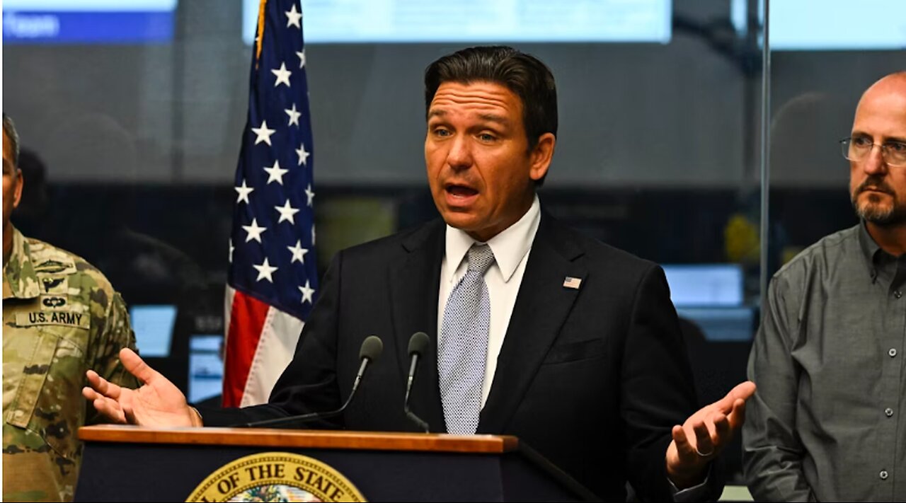 DeSantis Rips Harris For Supporting Port Strikes As Americans