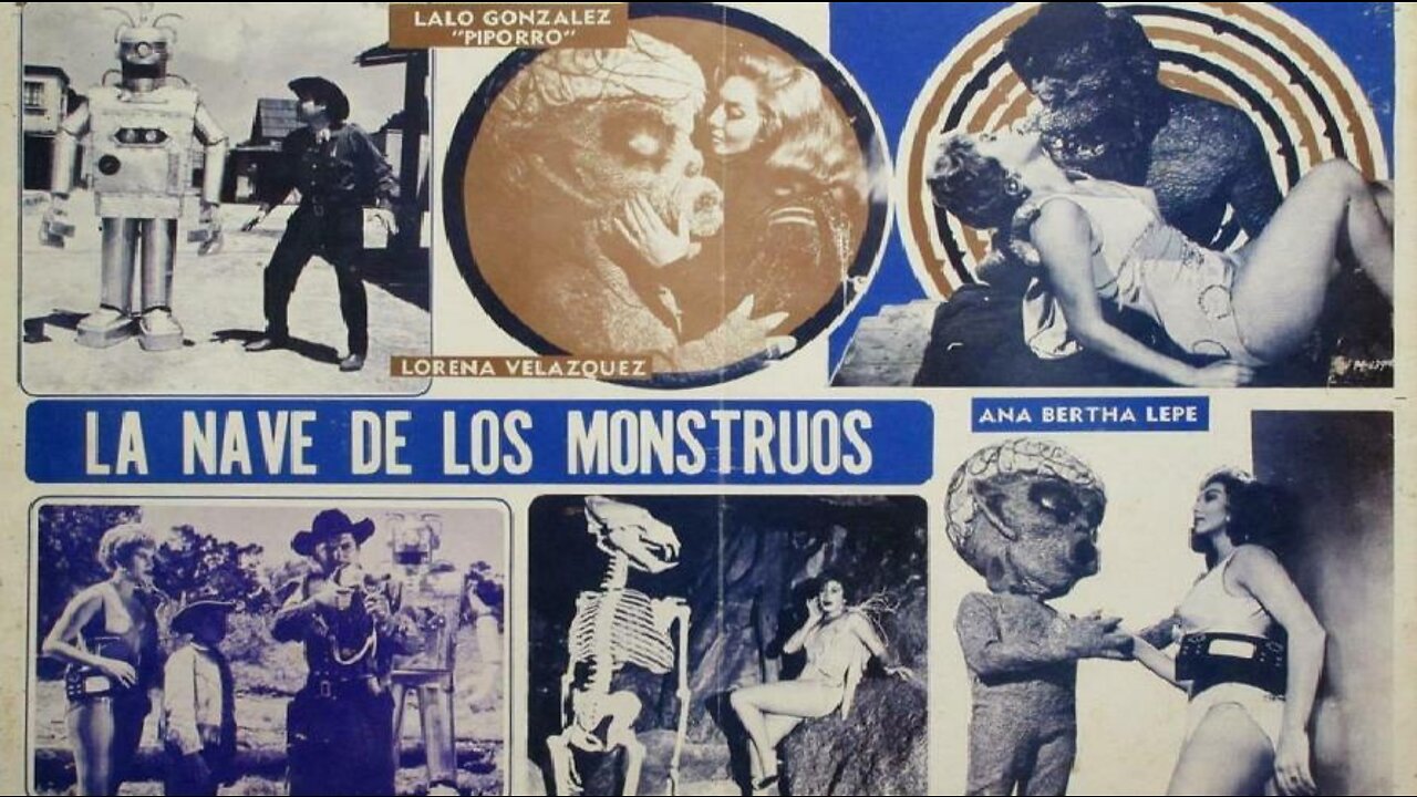 THE SHIP OF MONSTERS 1960 (La Nave De Los Monstruos) Mexican Sci-Fi Horror Comedy English Subtitles & Movie in HD