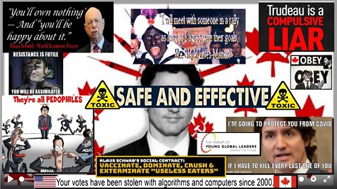 Justin Trudeau Cannot Stop Being A Tyrant - Video Montage