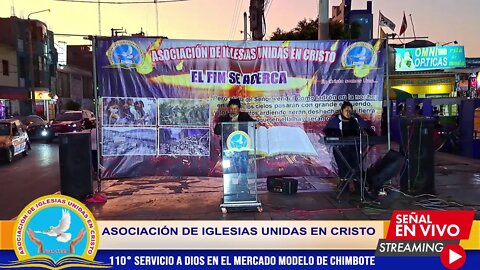 110° SERVICIO A DIOS EN EL MERCADO MODELO DE CHIMBOTE