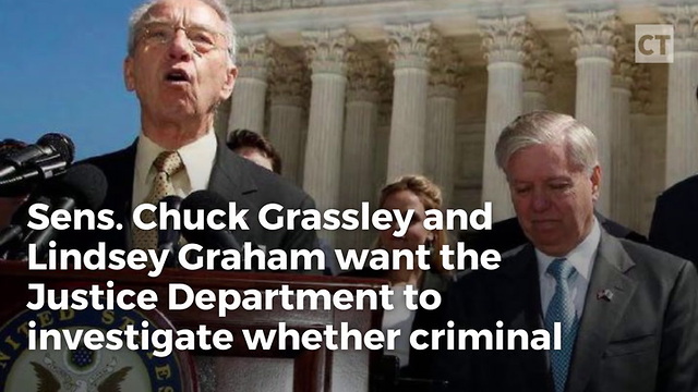 GOP Senators Move to Investigate Dossier Author