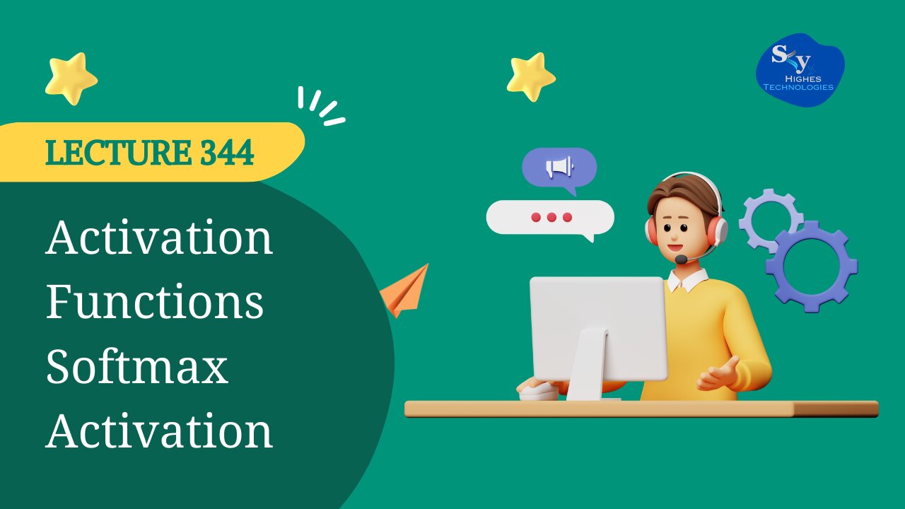 344. Activation Functions Softmax Activation | Skyhighes | Data Science
