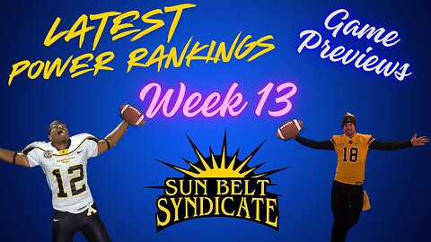 Week 13 Preview - Game looks, betting lines, scenarios