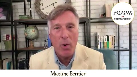 FULL INTERVIEW: Maxime Bernier, Pt. 1