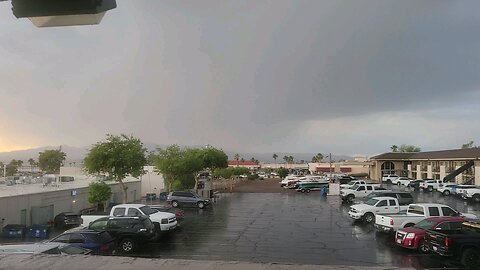 lightning over lake Havasu Arizona