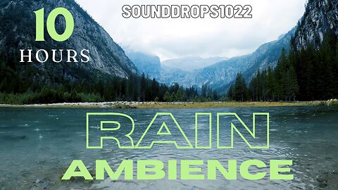 A Decade of Calm: 10 Hours Lake Rain Sounds