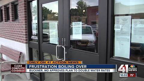 Buckner, MO votes to double some utility bills