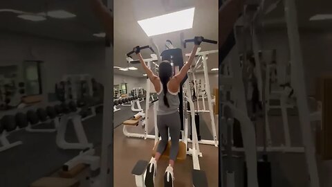 Tuesday Gym Fitness PullUps #2023 #fitness #gymworkout #loisbeautyluxe #tips #fitnessmotivation